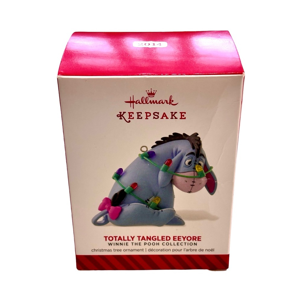 Hallmark Keepsake Ornament Totally Tangled Eeyore 2014 Winnie the Pooh